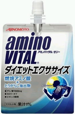 味の素　アミノバイタルゼリー　ダイエットエクササイズ　180gパウチ　30個入〔aminovital　フォーダイエット　〕