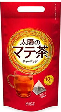 コカ・コーラ 太陽のマテ茶 ティーバッグ 10パック 24袋入〔ティーバッグ 健康茶 マテ茶 肉料理 情熱ティーバッグ〕