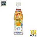 アサヒ カルピス みかん 5倍希釈用 470mlピースボトル 12本入〔オレンジ 希釈用 希釈 原液 濃縮タイプ〕