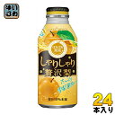 ポッカサッポロ しゃりしゃり贅沢梨 400g ボトル缶 24...