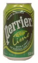 ペリエ　＜ライム＞　330ml缶　24本入〔Perrier〕