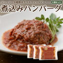 なかほら牧場の煮込みハンバーグ〔1個×3袋〕 御歳暮 お歳暮...