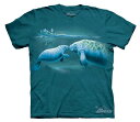 The Mountain Tシャツ Year of the Manatee (カイギュウ マナティー メンズ 男性用 男女兼用) S-L【輸入品】半袖