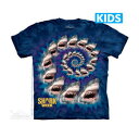 The Mountain Tシャツ Spiral Shark (サメ Shark Week キッズ 子供用)【輸入品】半袖