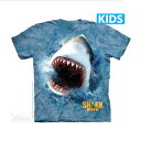 The Mountain Tシャツ Shark Feed (サメ Shark Week キッズ 子供用)【輸入品】半袖