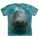 The Mountain Tシャツ Big Face Manatee (カイギュウ マナティー メンズ 男性用 男女兼用) S-L【輸入品】半袖