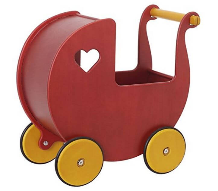 Moover Dolls Pram うばぐるま(完成品) レッド