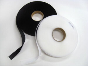 【YKK・マジックテープ】（25mm巾）B面（メス）【手芸材料・業務用にも】縫製用マジックテープ。
