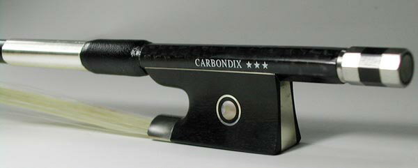 カーボン弓　CARBONDIX***カーボンファイバー製バイオリン用 60.0〜61.0g前後 今なら弓ケースプレゼント！