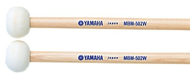 【お取り寄せ商品】 ヤマハ　マーチングバスドラムマレット MBM-502W