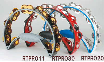 【お取り寄せ商品】 三日月型タンバリンRhytmtech(リズムテック)　プロタンバリン