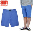 【クーポン利用で最大1,000円OFF】 【AM-エーエム】5 Star Chambray Shorts シャンブレーショートパンツ ショーツ 【あす楽対応】【RCP】 【サマーバーゲン】