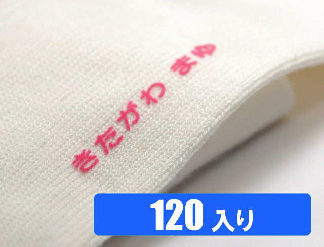 フロッキーネーム　ひらがな　徳用120入り　送料無料　ね〜むっこ