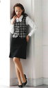 SA167SS 美形スカートマーメイドプリーツ 神馬本店(selectstage)事務服・制服【メーカーカタログより40%OFF】SS~5L ポリエステル50%・毛50%