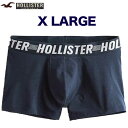 ホリスター ブリーフ パンツ メンズ ブリーフ ミドル丈 上質 下着 ニット素材 トランクス アンダーショーツ ソフト ストレッチ フィットアメカジ 大きいサイズ【XLサイズ】ネイビー メール便送料188円 HOLLISTER ホリスター 正規品