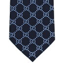 グッチ GUCCI ジャガード ネクタイ AN02500 499695 4B002 4068 ブルー系