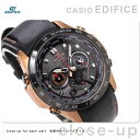 【正規品 送料無料】 カシオ エディフィス 立体フェイス 電波ソーラー国内正規品 カシオ CASIO EDIFICE エディフィス ソーラー 電波 3D文字盤 レザーバンド ローズゴールド EQW-M1000L-1A2JF