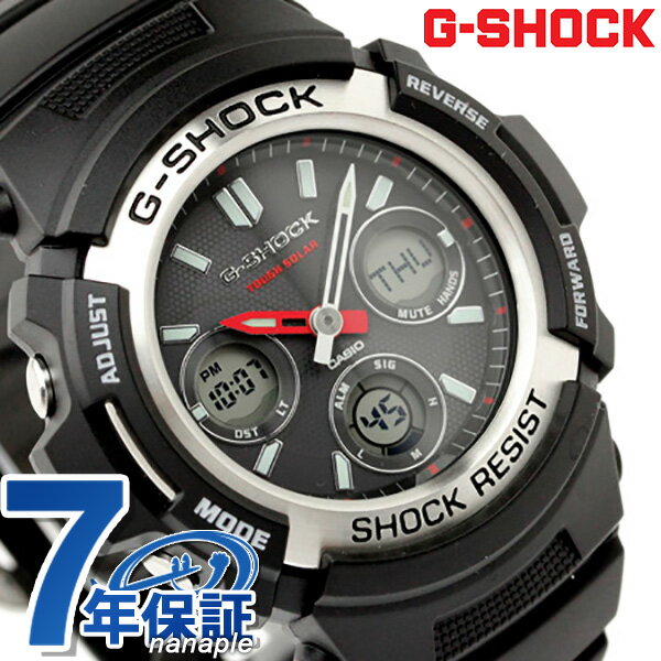 ジーショック G-SHOCK CASIO 腕時計 アナデジ ソーラー 日本未発売モデル ブラック AWR-M100-1ADRカシオ Gショック メンズ AWR-M100 AWR-M100-1A