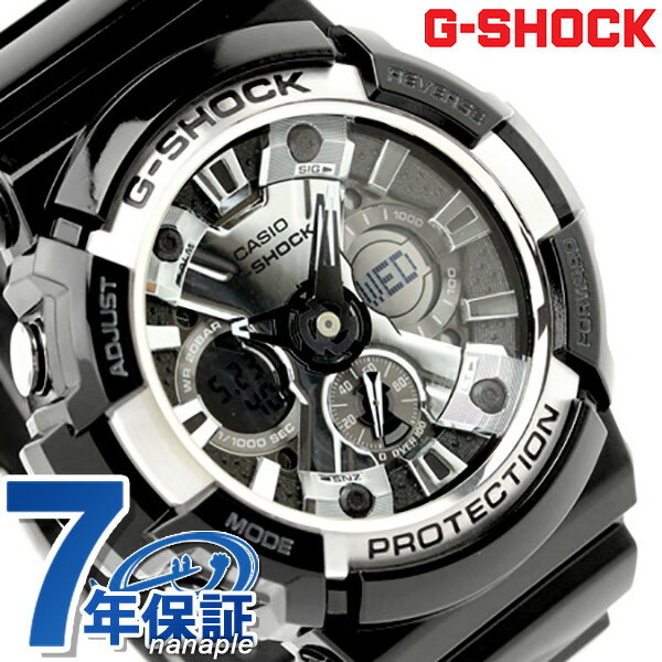 G-SHOCK Gショック ジーショック g-shock gショック ガリッシュブラック ブラック GA-200BW-1ADR[新品][3年保証][送料無料]