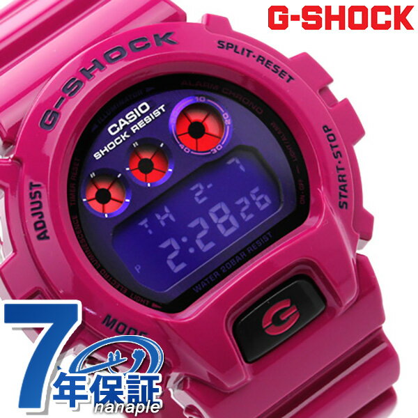 Gショック クレイジーカラーズ 腕時計 パープル×ピンク CASIO G-SHOCK DW-6900PL-4DRCASIO G-SHOCK Crazy Colors デジタル DW-6900 DW-6900PL-4