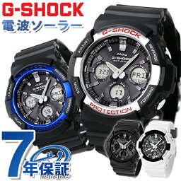 gショック ジーショック G-SHOCK 電波ソーラー 電波 GAW-100 ブラック 黒 ブルー ホワイト <strong>白</strong> アナデジ アナログ 選べるモデル CASIO カシオ 腕時計 メンズ 中学生 高校生 ギフト 父の日 プレゼント 実用的