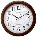 クロック リズム 掛時計 電波 8MYA24SR06 RHYTHM 時計