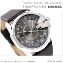 ディーゼル 時計 DIESEL メンズ 腕時計 ブラウンレザー×グレー DZ1206ディーゼル 腕時計  アナログ DZ1206