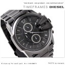 ディーゼル メンズ 腕時計 クロノグラフ メタル オールブラック DIESEL DZ4180[新品][1年保証][送料無料]