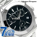 フェラガモ 1898 クロノグラフ スイス製 クオーツ メンズ FH6010016 Ferragamo 腕時計 ブラック 時計【あす楽対応】