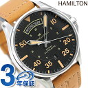 当店なら!さらにポイント+4倍!24日23時59分まで H64645531 ハミルトン HAMILTON カーキ パイロット 自動巻き メンズ 腕時計 ブラック×ライトブラウン 時計【あす楽対応】