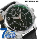 【1万円OFFクーポン 5日01:59まで】モンブラン タイム ウォーカー クロノグラフ 自動巻き 105077 MONTBLANC 腕時計 ブラック