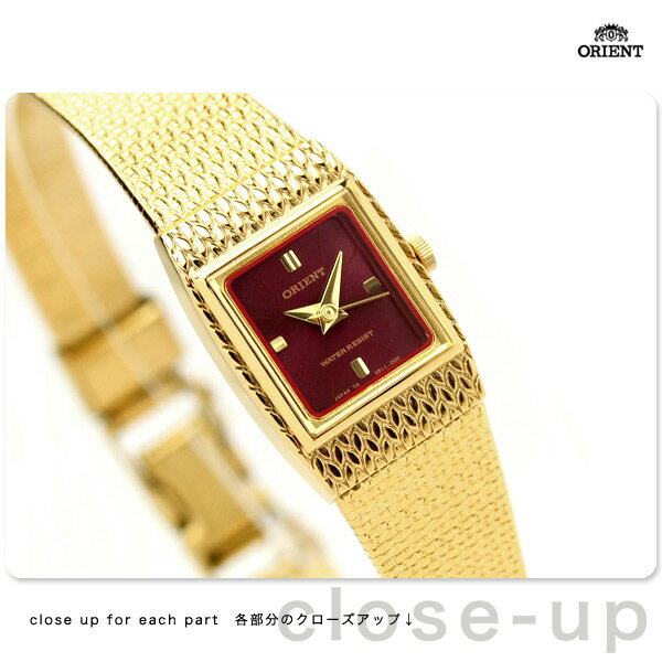 ORIENT オリエント レディース 腕時計 クオーツ 海外モデル ワインレッド AUBLL007Hオリエント ORIENT レディース 腕時計 AUBLL007H