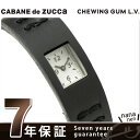 ズッカ CABANE de ZUCCa カバン ド ズッカ 腕時計 チューイングガム レザーバージョン AWGK019 ブラック 