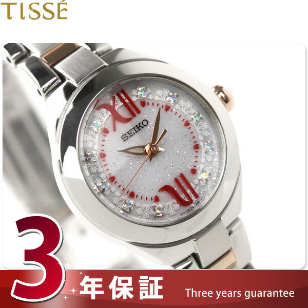 セイコー SEIKO ティセ 佐々木希 プロデュースコレクション ソーラー 丸型 腕時計 コールド×シルバー コンビ SWFA071