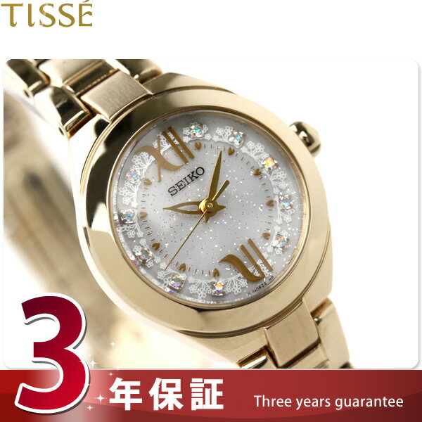セイコー SEIKO ティセ 佐々木希 プロデュースコレクション ソーラー 丸型 腕時計 ゴールド SWFA072