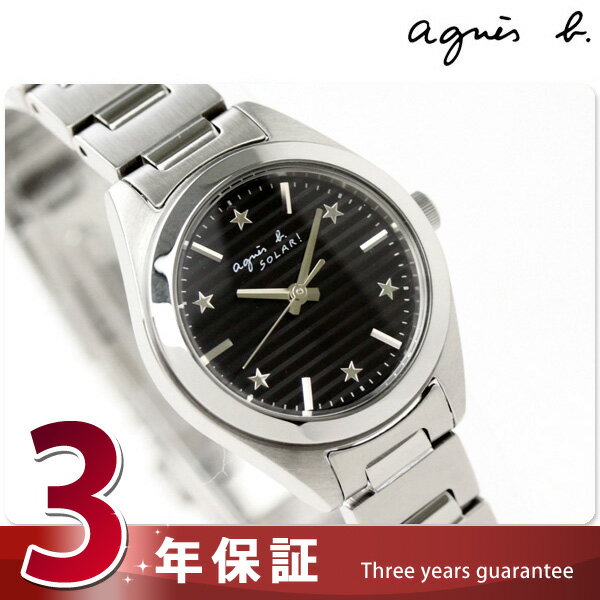 agnes b.（アニエスベー）アニエスb レディース 腕時計 ソーラー ブラック FBSD986
