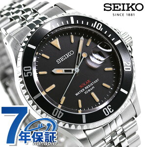 【2000円割引クーポンに店内ポイント最大58倍】 セイコー 流通限定モデル 日本製 ソーラー メンズ 腕時計 SZEV012 SEIKO ブラック