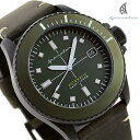 スピニカー 腕時計 自動巻き メンズ SP-5063-03 SPINNAKER 時計 ドラブ 44mm グリーン 革ベルト【あす楽対応】