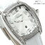 クロノテック レディース 腕時計 クオーツ CT7988LS09 Chronotech プリズマ リローデット ホワイト レザーベルト 時計【あす楽対応】