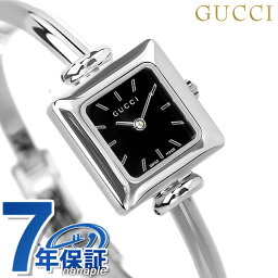 【クロス付】 <strong>グッチ</strong> バングル <strong>時計</strong> レディース GUCCI 腕<strong>時計</strong> ブランド 1900 ブラック YA019517 記念品 プレゼント ギフト