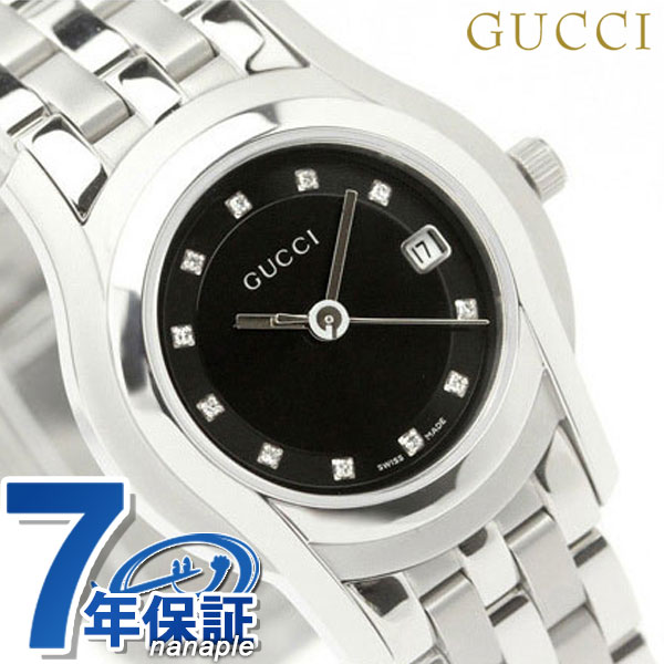 グッチ GUCCI Gクラス 時計 レディース 11Pダイヤ ブラック YA055504L11P-BLKグッチ GUCCI 腕時計 YA055504