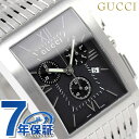 【5000円OFFクーポン 5日01:59まで】グッチ 時計 メンズ Gメトロ クロノグラフ ブラック GUCCI YA086309