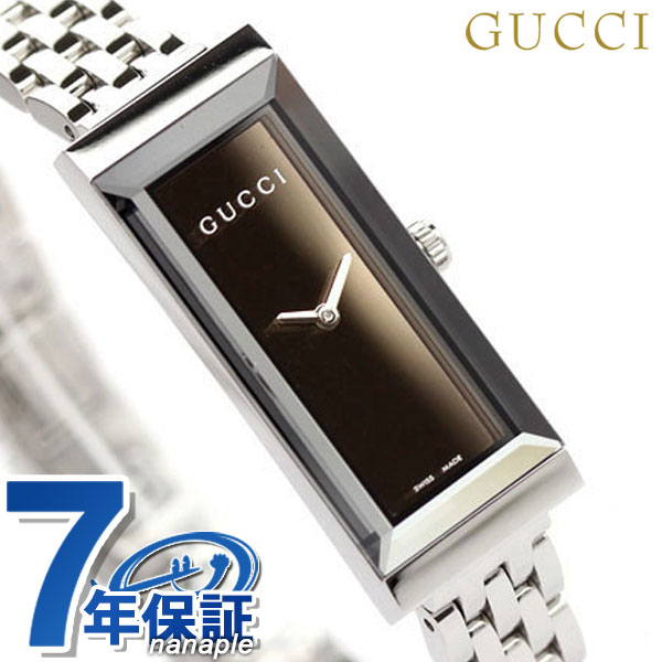 グッチ GUCCI Gフレーム 時計 レディース ブラウン YA127501