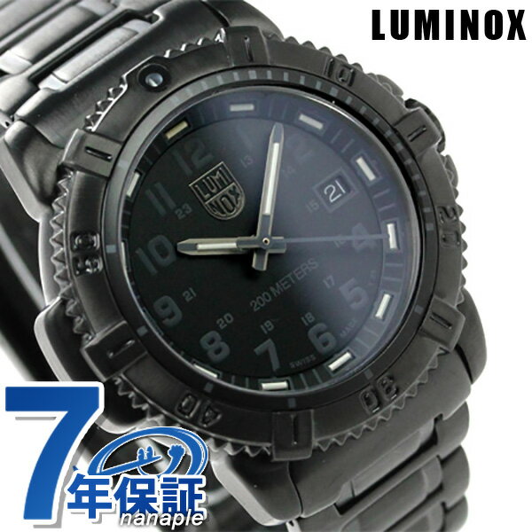 ルミノックス 腕時計 ネイビー シールズ カラーマークシリーズ デイト レディース ブラッ…...:nanaple:10037072