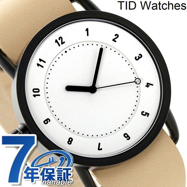 TID watches 時計 No.1 レザーベルト 40mm TID01WH/N ティッド ウォッチズ