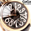 ガガミラノ GaGa MILANO MANUALE PLACCATO ORO 18K PVD ホワイト グレー×レザーベルト 5011.7ガガミラノ GaGa MILANO 48mm 手巻 5011.7