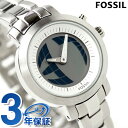 フォッシル FOSSIL レディース ビッグチック アナデジ メタルベルト 腕時計 ブルー×シルバー BG2197