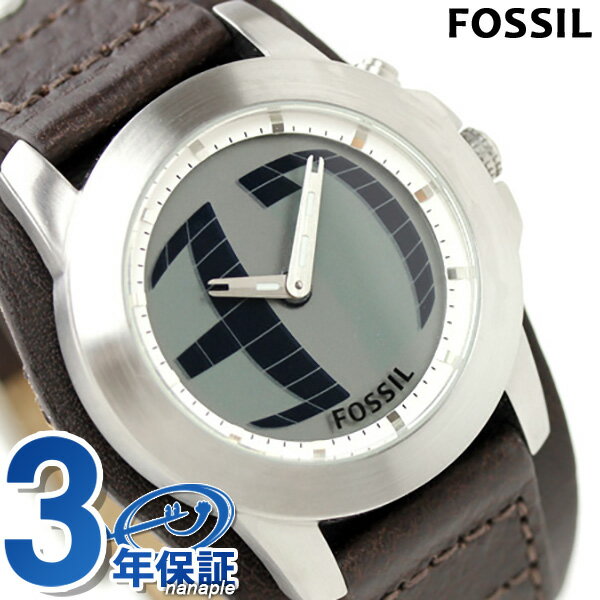 フォッシル FOSSIL メンズ ビッグチック アナデジ レザーベルト 腕時計 ブラウン BG2208FOSSIL フォッシル BIG TIC BG2208