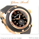 グラムロック 時計 Glam Rock マイアミ MIAMI Patent Leather スモールセコンド ブラック×ローズゴールド GR10045Glam Rock グラムロック 46mm カーフ GR10045