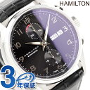 HAMILTON ハミルトン Jazzmaster Maestro ジャズマスター マエストロ クロノグラフ メンズ 腕時計 カーフ ブラック H32576735HAMILTON Jazzmaster Maestro 自動巻き H32576735